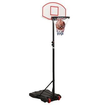 Basketbalstandaard 216-250 cm polyetheen wit 9