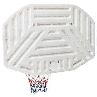 Basketbalbord 109x71x3 cm polyetheen wit 4