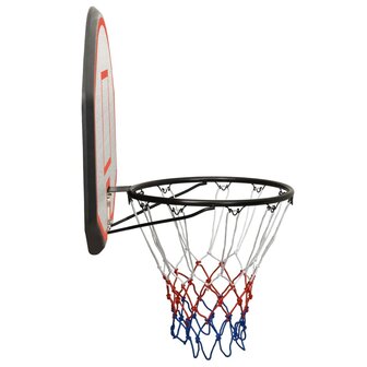 Basketbalbord 90x60x2 cm polyetheen zwart 3