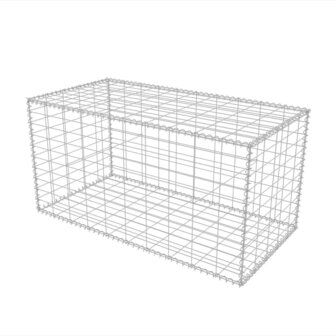 Gabion mand 100x50x50 cm gegalvaniseerd staal 2