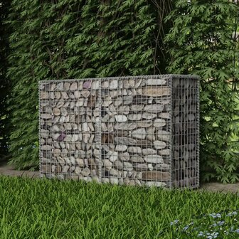 Gabion mand 150x50x100 cm gegalvaniseerd staal 1