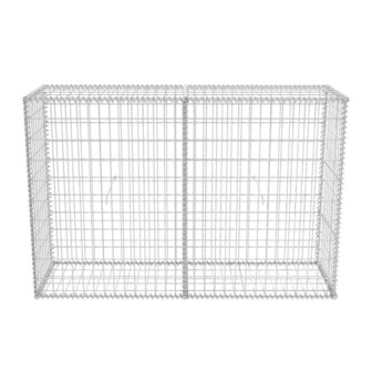 Gabion mand 150x50x100 cm gegalvaniseerd staal 4