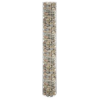 Gabion paal rond &Oslash;30x200 cm gegalvaniseerd staal 1