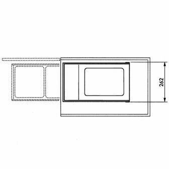 Hailo Inbouw afvalemmer Multi-Box Duo maat L 2x14 L cr&egrave;me 3659-001 11