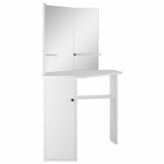 Kaptafel hoekmodel wit 3