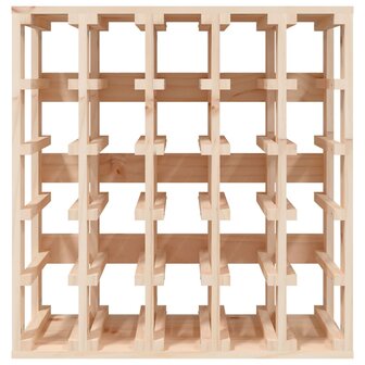 Wijnrek 58,5x33x60,5 cm massief grenenhout 5