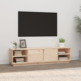 Tv-meubel 156x40x40 cm massief grenenhout 1