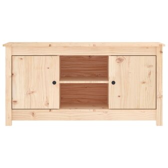 Tv-meubel 103x36,5x52 cm massief grenenhout 3