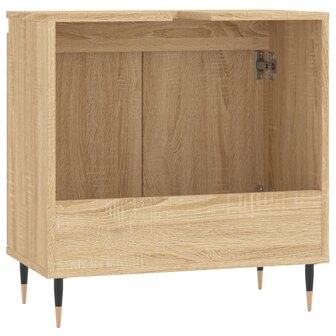 Badkamerkast 58x33x60 cm bewerkt hout sonoma eikenkleurig 7