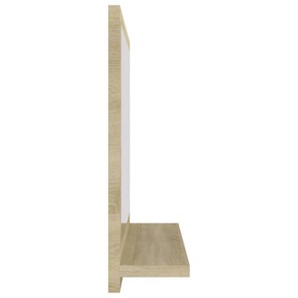 Badkamerspiegel 40x10,5x37 cm bewerkt hout sonoma eikenkleurig 5