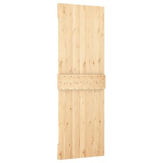 Schuifdeur met beslag 70x210 cm massief grenenhout 5