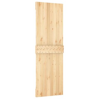 Schuifdeur met beslag 70x210 cm massief grenenhout 5