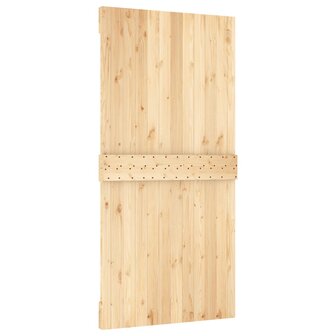 Schuifdeur met beslag 100x210 cm massief grenenhout 5