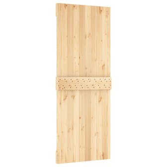 Schuifdeur met beslag 80x210 cm massief grenenhout 5