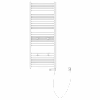 EISL Badkamerradiator met timer 120x50x15 cm wit 4