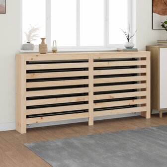 Radiatorombouw 169x19x84 cm massief grenenhout 1