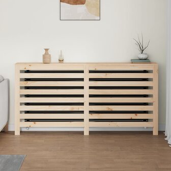 Radiatorombouw 169x19x84 cm massief grenenhout 3