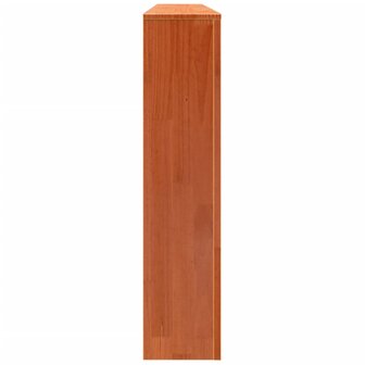 Radiatorombouw 79,5x19x84 cm massief grenenhout wasbruin 6