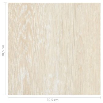 Vloerplanken zelfklevend 55 st 5,11 m&sup2; PVC beige 11