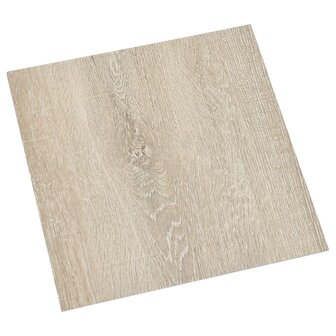 Vloerplanken 20 st zelfklevend 1,86 m&sup2; PVC beige 5