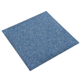 Tapijttegels 20 st 5 m&sup2; 50x50 cm blauw 2