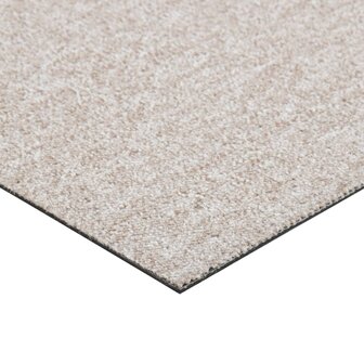 Tapijttegels 20 st 5 m&sup2; 50x50 cm lichtbeige 6