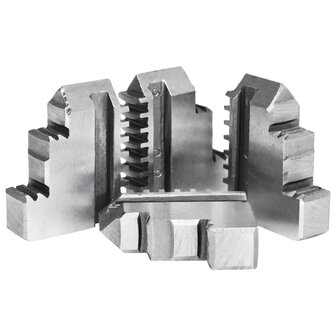 Klauwplaat met 4 bekken zelfcentrerend 125 mm staal 6