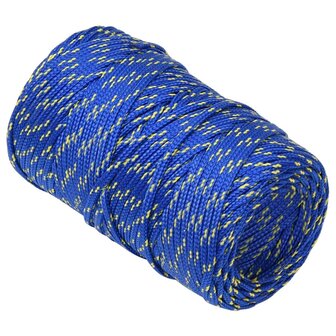 Boottouw 2 mm 25 m polypropyleen blauw 3