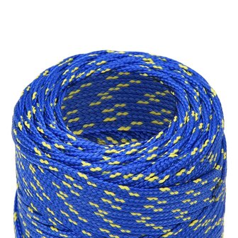 Boottouw 2 mm 25 m polypropyleen blauw 4