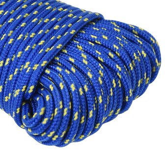 Boottouw 3 mm 100 m polypropyleen blauw 4