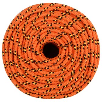 Boottouw 6 mm 25 m polypropyleen oranje 3