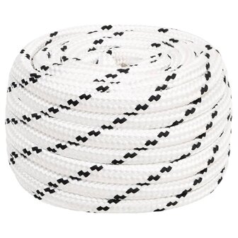 Werktouw 18 mm 50 m polyester wit 2