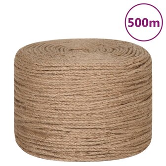 Touw 500 m lang 4 mm dik jute 2