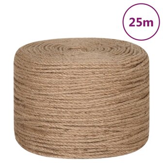 Touw 25 m lang 6 mm dik jute 2