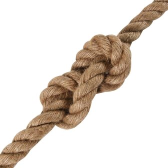 Touw 25 m lang 6 mm dik jute 4