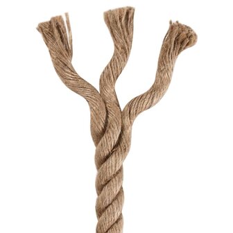 Touw 25 m lang 6 mm dik jute 5