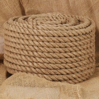 Touw 25 m lang 16 mm dik jute 1