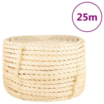 Touw 16 mm 25 m 100% sisal 1