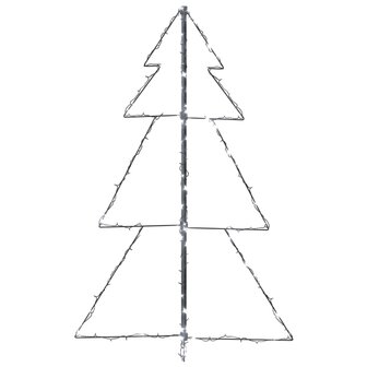 Kegelkerstboom 160 LED&amp;apos;s binnen en buiten 78x120 cm 6