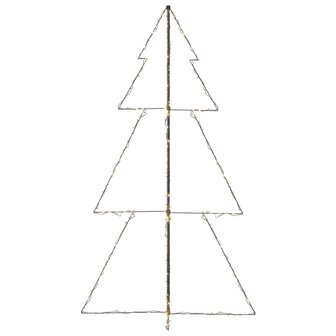 Kegelkerstboom 300 LED&amp;apos;s binnen en buiten 120x220 cm 5