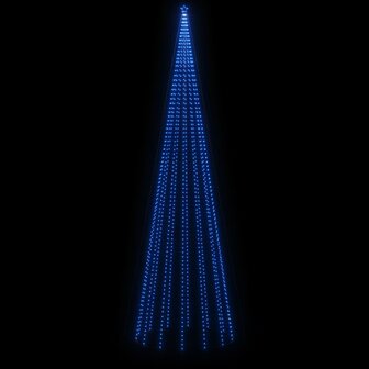 Kegelkerstboom 1134 LED&amp;apos;s blauw 230x800 cm 4