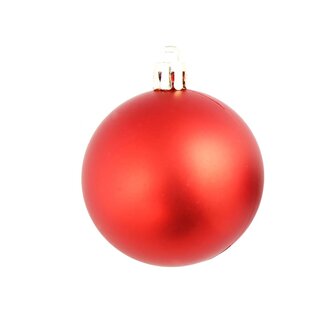 100-delige Kerstballenset 3/4/6 cm rood 5