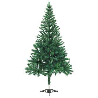 Kunstkerstboom met verlichting en kerstballen 910 takken 210 cm 3