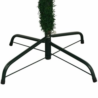 Kunstkerstboom met verlichting en kerstballen L 240 cm groen 5