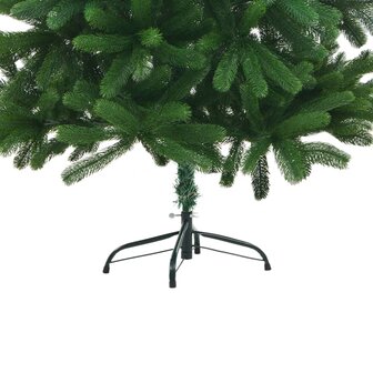 Kunstkerstboom met verlichting en kerstballen 180 cm groen 5