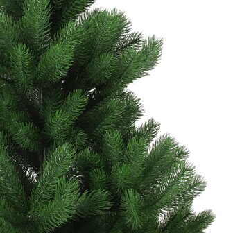 Kunstkerstboom Nordmann met LED&amp;apos;s en kerstballen 240 cm groen 4