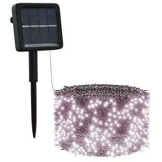 5 st Lichtslinger met 200 LED&amp;apos;s solar binnen/buiten warmwit 3