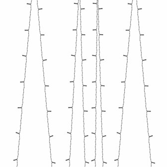 5 st Lichtslinger met 200 LED&amp;apos;s solar binnen/buiten warmwit 6