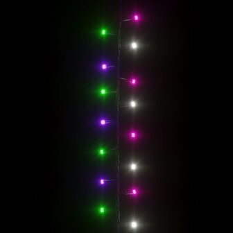 Lichtslinger compact met 400 LED&amp;apos;s pastel meerkleurig 13 m PVC 4