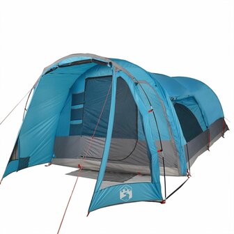 Tunneltent voor gezin 8-persoons waterdicht blauw 4